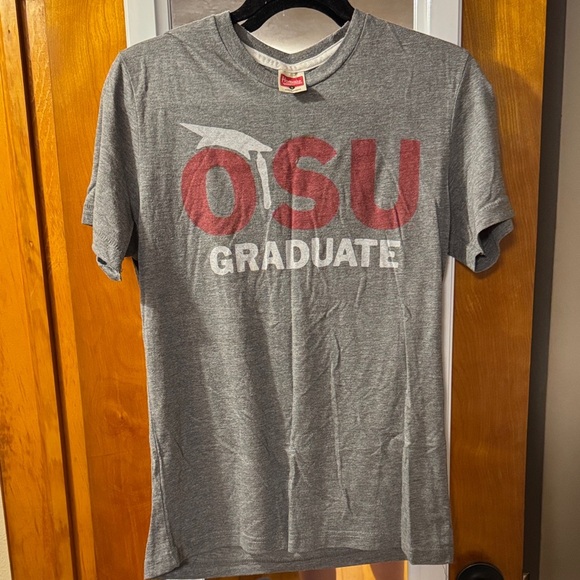 HOMAGE Tops - HOMAGE Gray OSU Graduate Tee